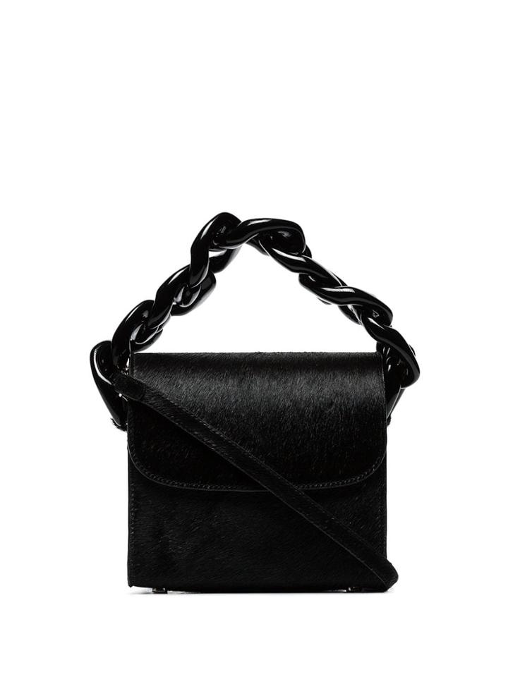 Marques'almeida Chunky Handle Shoulder Bag - Black