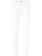 Blk Dnm Skinny Jeans, Women's, Size: 28, White, Cotton/polyester/spandex/elastane