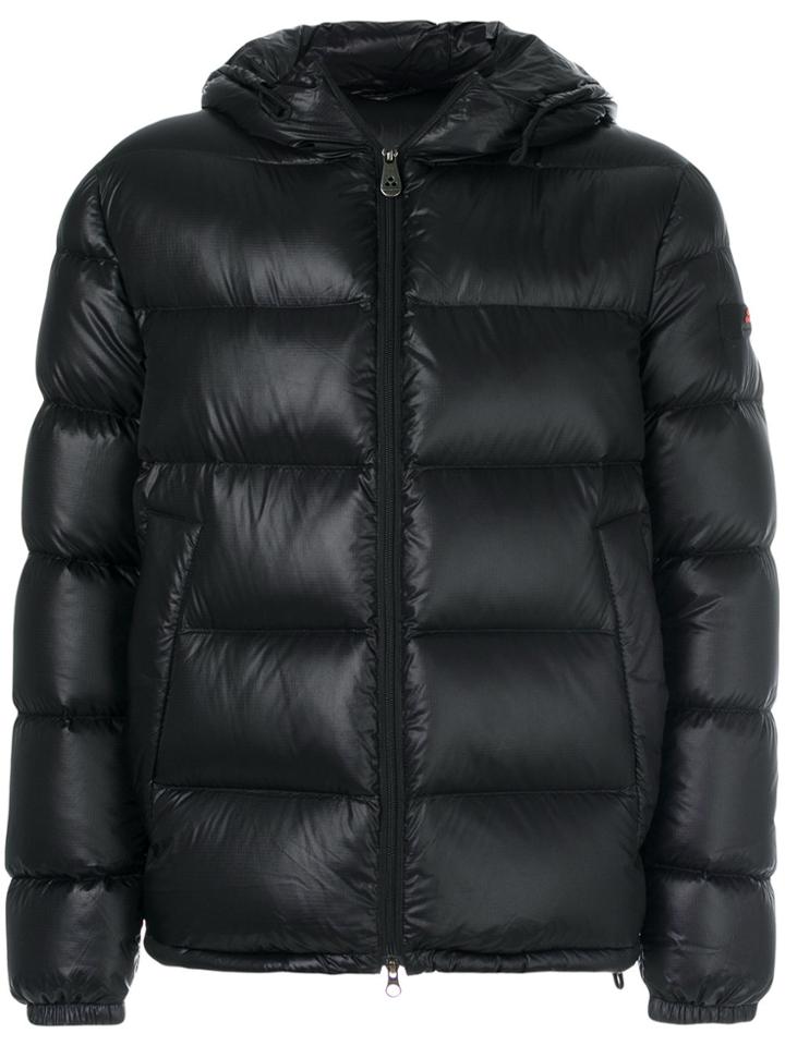 Peuterey Classic Padded Coat - Black