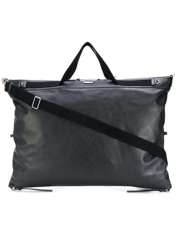 Saint Laurent Large Id Convertible Bag - Black