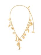 Marni Necklace With Metallic Charms
