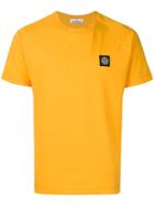Stone Island Logo Patch T-shirt - Yellow