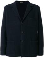 Massimo Alba Single Breasted Coat - Blue