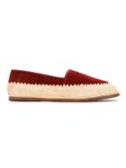 Schutz Dual-textured Platform Espadrilles