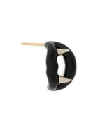 Yohji Yamamoto Thang Earrings - Black