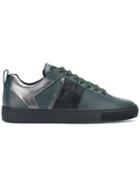 Versace Collection Medusa Lace-up Sneakers - Green