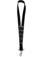 Givenchy Star Stud Lanyard, Women's, Black, Brass/calf Leather