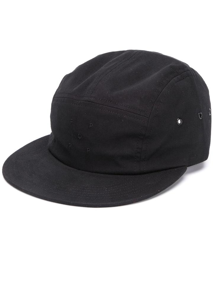 Pop Trading Company Pop Logo Baseball Cap - Black