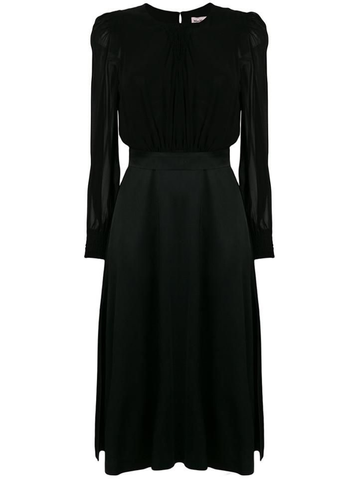 Max Mara Tana Dress - Black