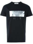 Golden Goose Deluxe Brand Foil Print T-shirt, Men's, Size: M, Black, Cotton