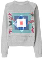 Sadie Williams Deco Iris Sweatshirt - Grey