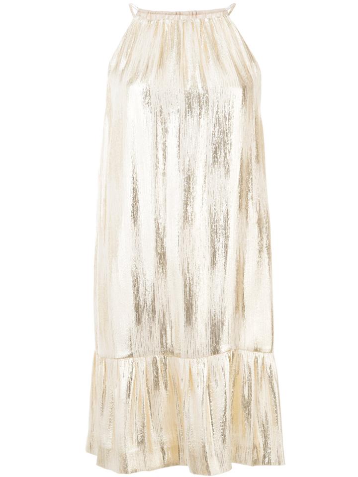 Vanessa Seward Flamme Dress - Metallic
