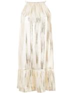 Vanessa Seward Flamme Dress - Metallic