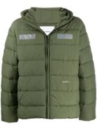 Soulland Nils Hooded Puffer Jacket - Green
