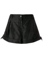Giorgio Armani Vintage Tied Sides Shorts - Black