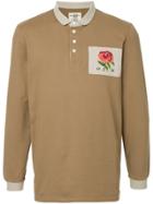 Kent & Curwen Long-sleeve Logo Polo Top - Brown