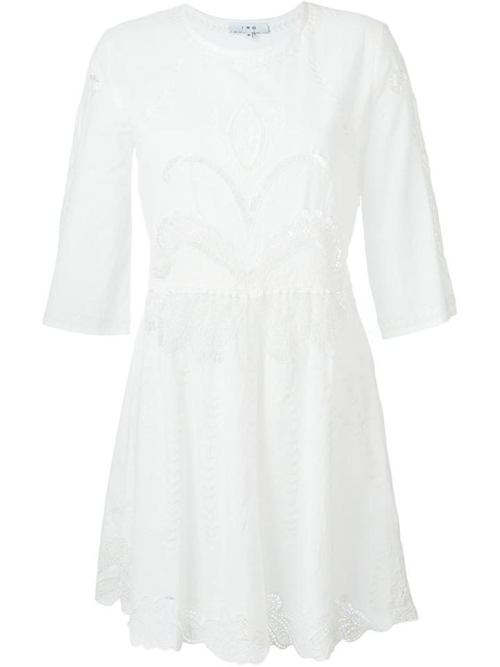 Iro Yante Dress, Women's, Size: 42, White, Cotton