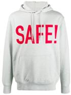 Palace Safe-t Print Hoodie - Grey