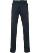 Hydrogen Striped Trim Trousers - Blue