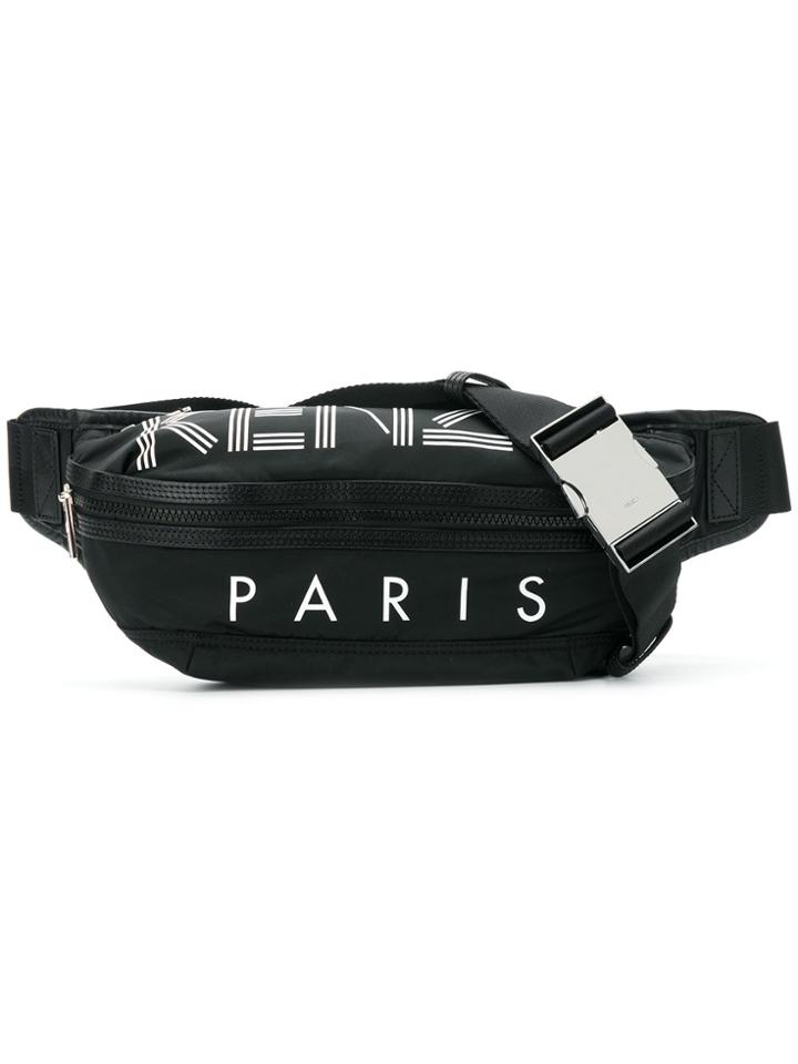 Kenzo Logo Belt Bag - Black