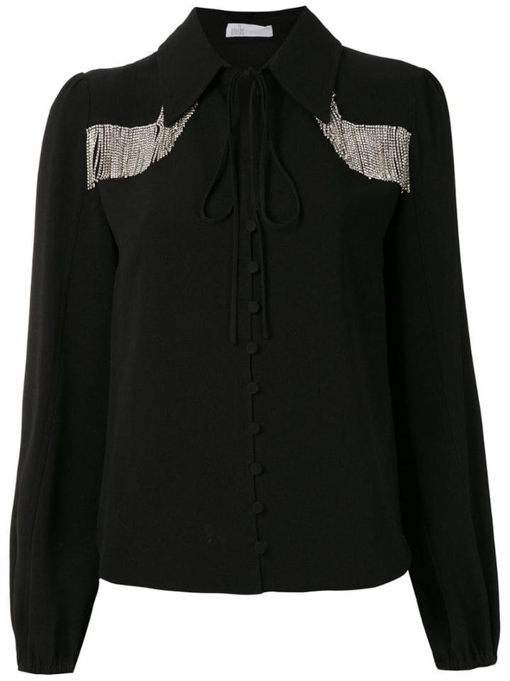 Nk Sal Sarah Embellished Shirt - Black