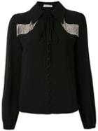 Nk Sal Sarah Embellished Shirt - Black