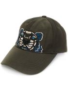 Kenzo Tiger Embroidered Cap - Green
