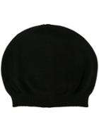 Rick Owens Knit Beanie, Adult Unisex, Black, Cashmere