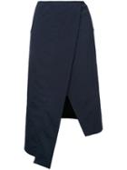 En Route - Wrap Skirt - Women - Nylon - 2, Blue, Nylon
