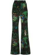 Fete Imperiale Moody Appoloni Silk Trousers - Green