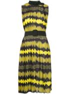 Wynn Hamlyn Ripple Pleat Dress - Yellow
