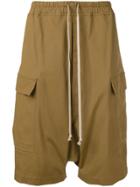 Rick Owens Elasticated Waist Shorts - Brown