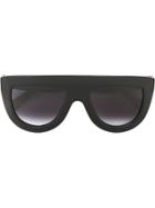 Céline Eyewear Visor Frame Sunglasses - Black