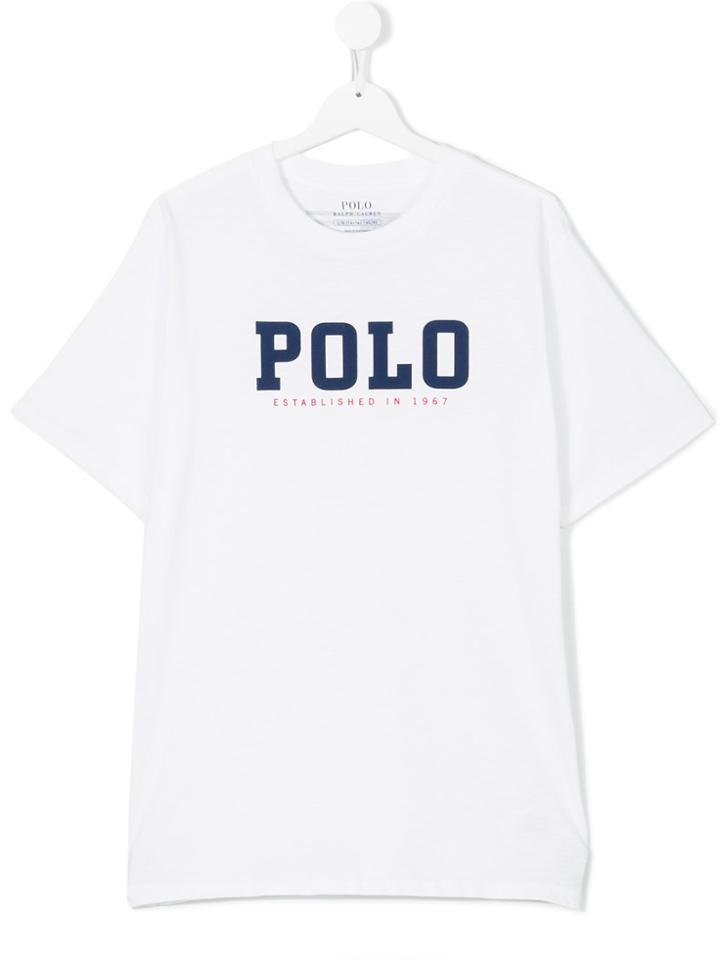 Ralph Lauren Kids Logo T-shirt - White