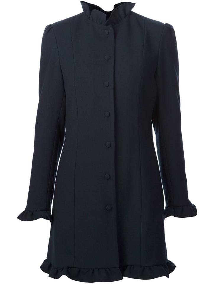 J.w.anderson Frill Trim Coat