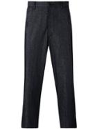 Cropped Trousers - Men - Cotton - M, Blue, Cotton, Comme Des Garçons Shirt