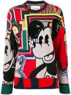 Iceberg Mickey Mouse Sweater - Red