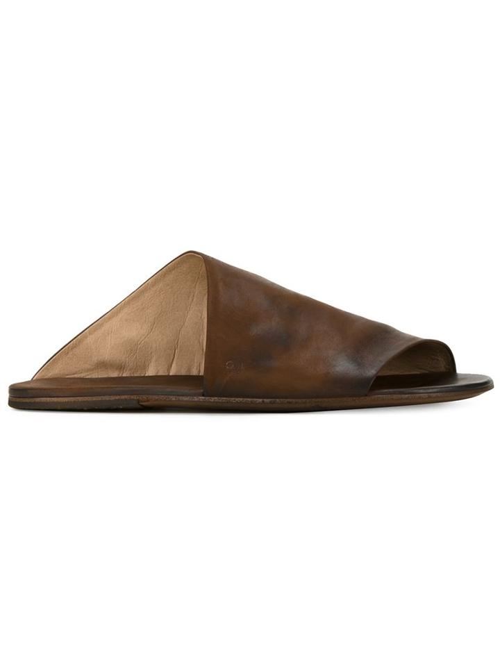 Marsèll Arsella Sandals, Men's, Size: 43, Brown, Calf Leather/horse Leather