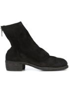 Guidi Rear-zipped Boots - Black