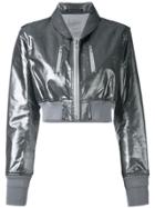 Yohji Yamamoto Vintage Cropped Jacket - Metallic