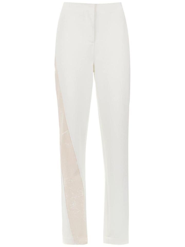 Mara Mac Straight Pants - White