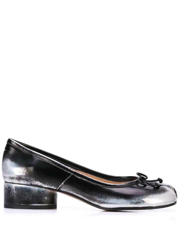 Maison Margiela Tabi Destroyed Sneakers - Black