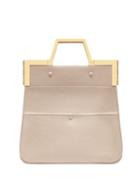 Fendi Small Shopping Flap Tote Bag - Neutrals