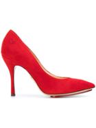 Charlotte Olympia Bacall Pumps - Red