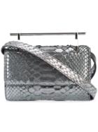 M2malletier - Handle Clutch Bag - Women - Leather - One Size, Grey, Leather