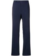 Canali Slim-fit Suit Trousers - Blue
