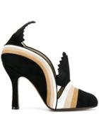 Salvatore Ferragamo Colour Block Pumps - Black