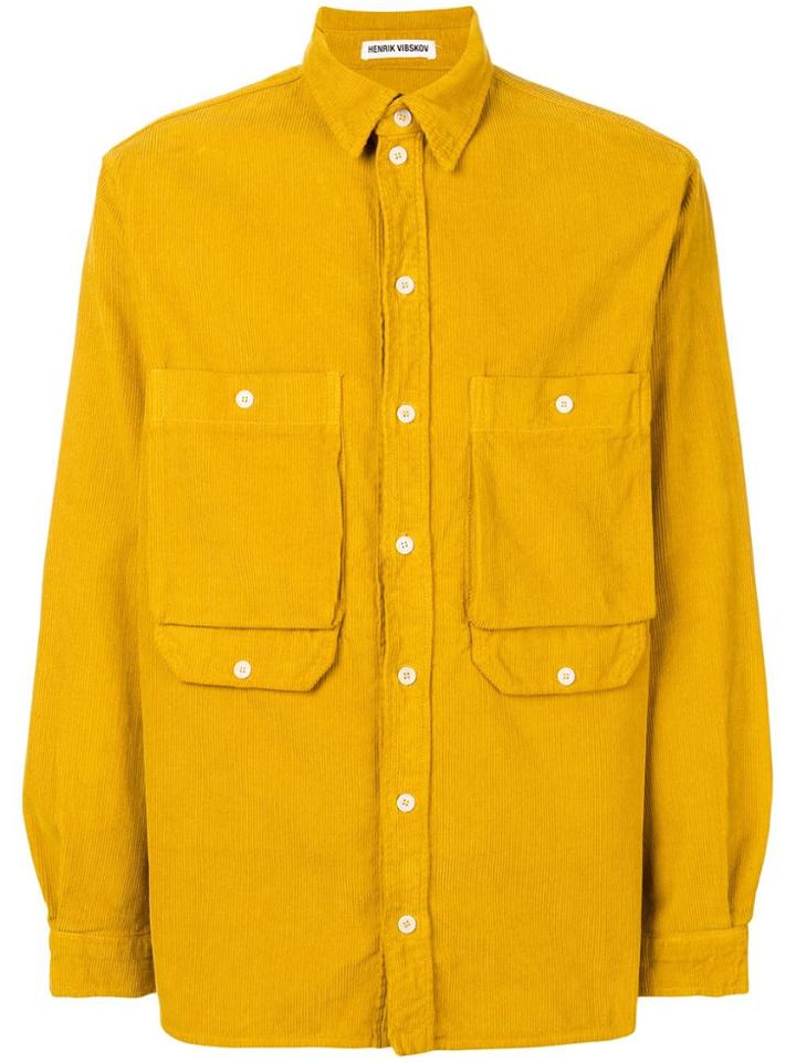 Henrik Vibskov Multi-pocket Jacket - Yellow & Orange