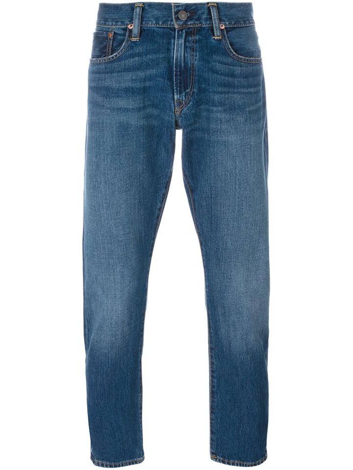 Polo Ralph Lauren Straight Regular Jeans, Men's, Size: 36, Blue, Cotton