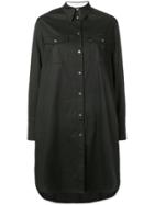 Calvin Klein Poplin Shirt Dress - Black